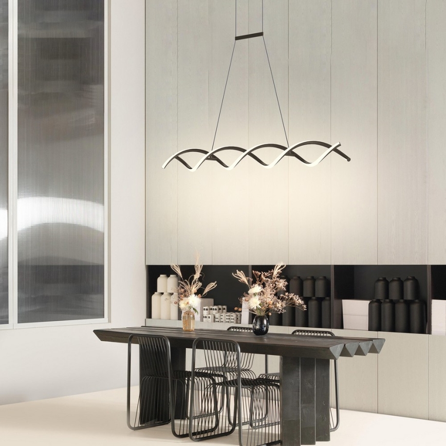 ONLI - LED-kattokruunu johdossa DNA LED/24W/230V 4000K hopea