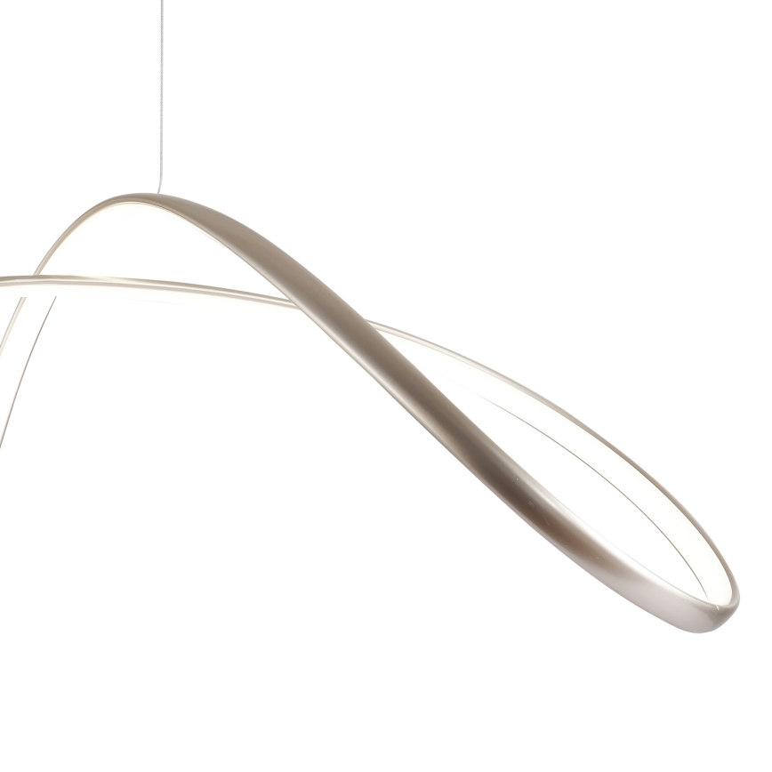 ONLI - LED-kattokruunu johdossa INFINITY LED/50W/230V 4500K mattakromi