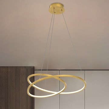 ONLI - LED-kattokruunu johdossa LIBERTY LED/30W/230V 4000K kulta