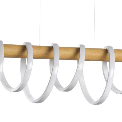 ONLI - LED-kattokruunu johdossa NILO LED/70W/230V 4000K ruskea/valkoinen