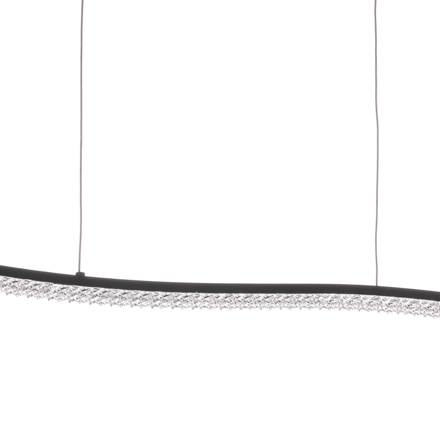 ONLI - LED-kattokruunu johdossa ONDA LED/30W/230V 4000K musta
