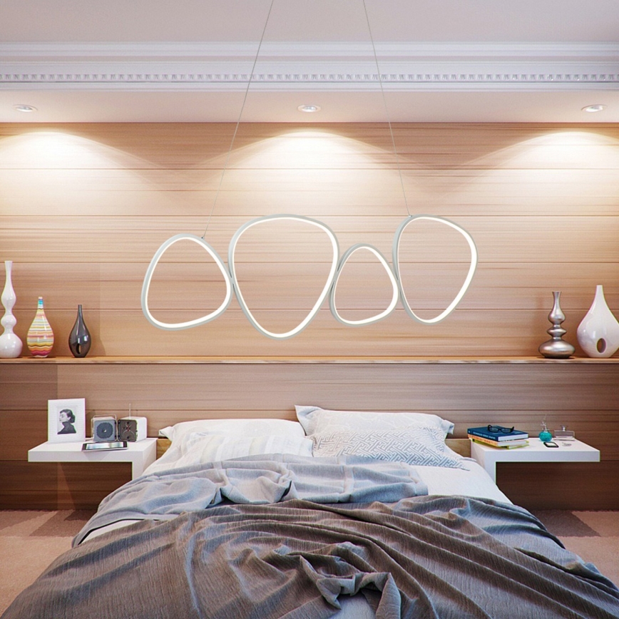 ONLI - LED-kattokruunu johdossa ROMEO LED/48W/230V 4000K valkoinen
