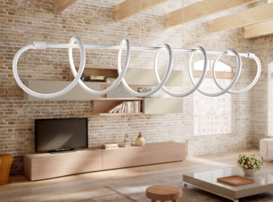 ONLI - LED-kattokruunu johdossa SPIRALE LED/72W/230V 3000K valkoinen