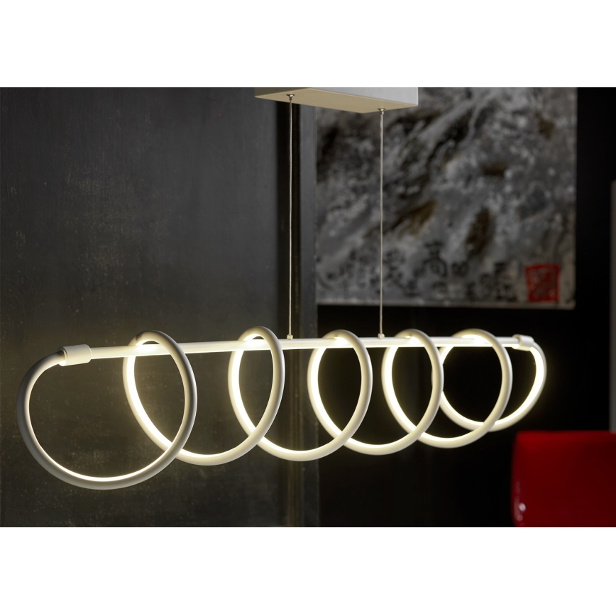 ONLI - LED-kattokruunu johdossa SPIRALE LED/72W/230V 3000K valkoinen