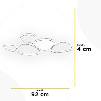 ONLI - LED-kattovalaisin ROMEO LED/48W/230V 4000K valkoinen