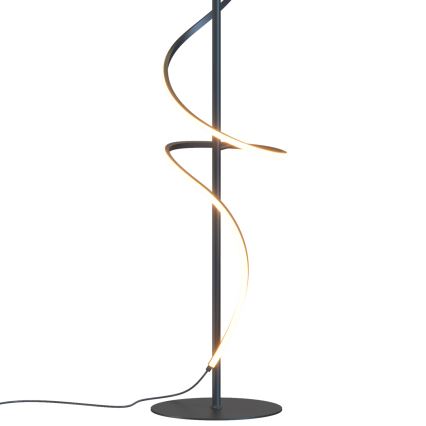 ONLI - LED-lattiavalaisin TWIST LED/24W/230V 4000K musta