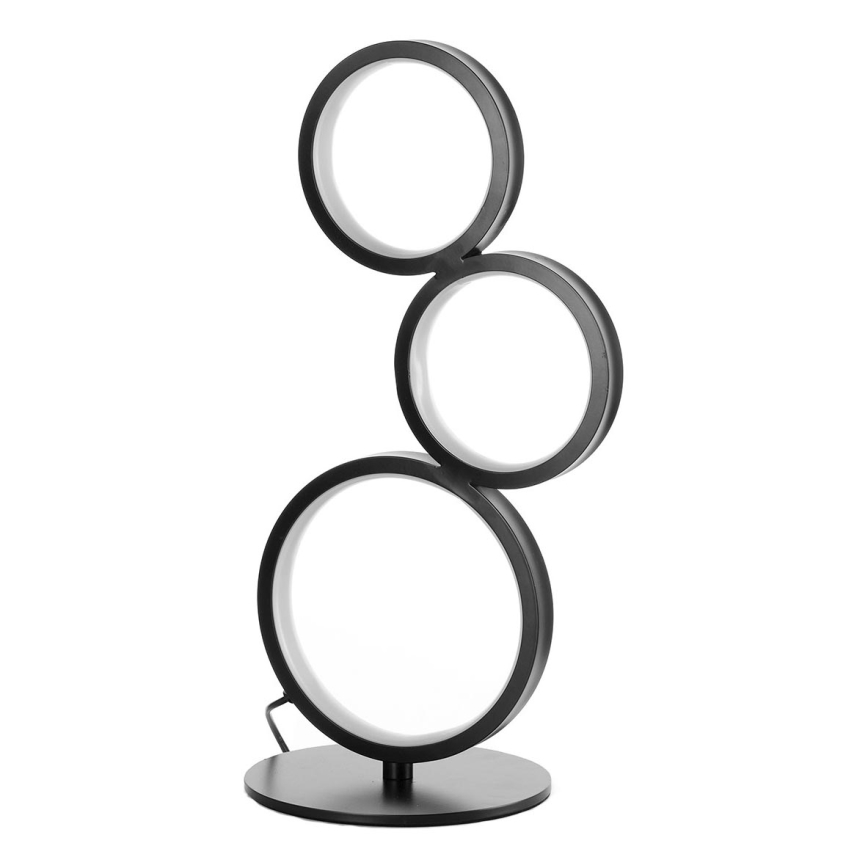 ONLI - LED-pöytälamppu RINGS LED/17W/230V 4000K, musta
