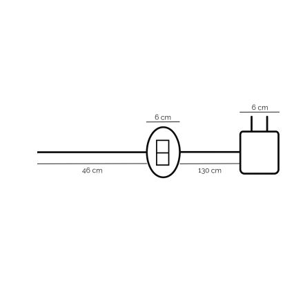 ONLI - LED-pöytälamppu RINGS LED/17W/230V 4000K, musta