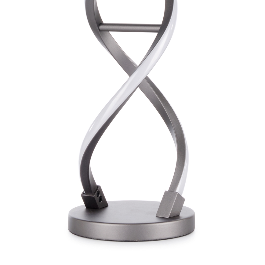 ONLI - LED-pöytävalaisin DNA LED/12W/230V 4000K 48,5 cm hopea