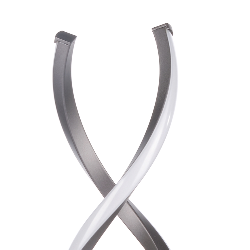 ONLI - LED-pöytävalaisin DNA LED/12W/230V 4000K 48,5 cm hopea