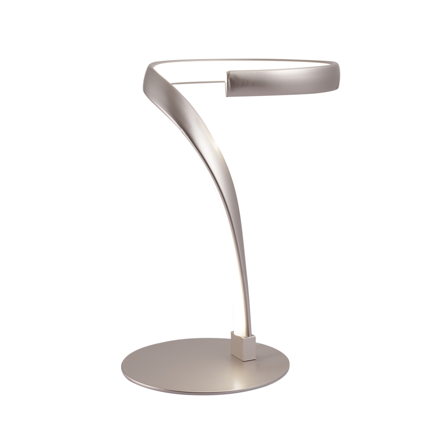 ONLI - LED-pöytävalaisin INFINITY LED/12W/230V 4500K 24 cm mattakromi