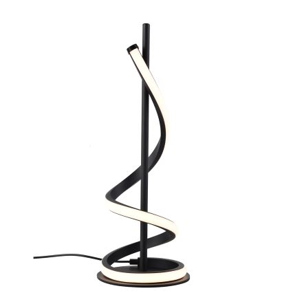 ONLI - LED-pöytävalaisin TWIST LED/12W/230V 4000K 40 cm musta