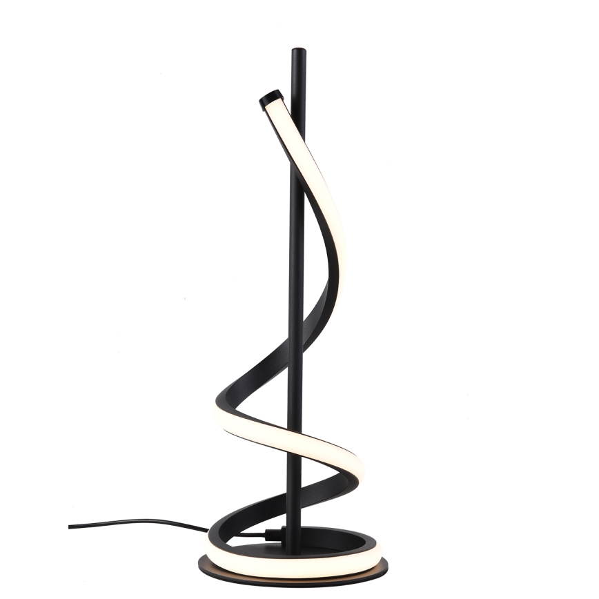 ONLI - LED-pöytävalaisin TWIST LED/12W/230V 4000K 40 cm musta