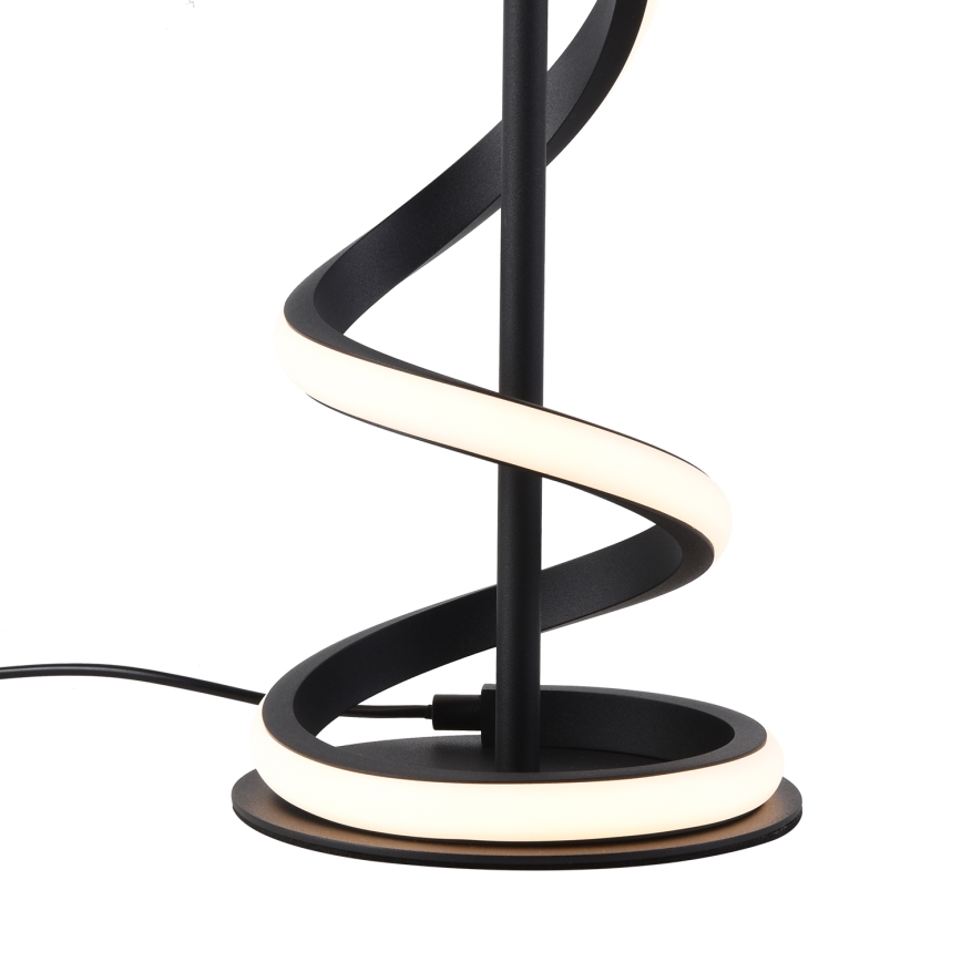 ONLI - LED-pöytävalaisin TWIST LED/12W/230V 4000K 40 cm musta