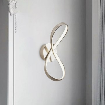 ONLI - LED-seinävalaisin INFINITY LED/15W/230V 4500K mattakromi