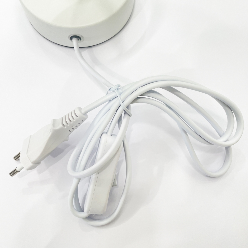 ONLI - Pöytälamppu BOLLICINE 1xE14/6W/230V, valkoinen
