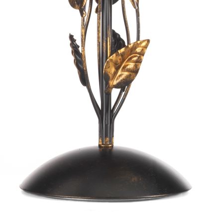 ONLI - Pöytävalaisin COLLANA 1xE14/6W/230V 40 cm pronssi