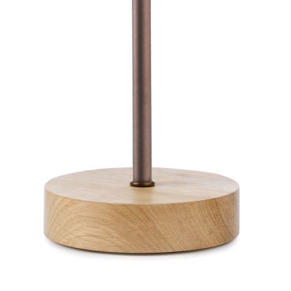 ONLI - Pöytävalaisin FLORA 1xE27/22W/230V 28 cm vihreä/kulta