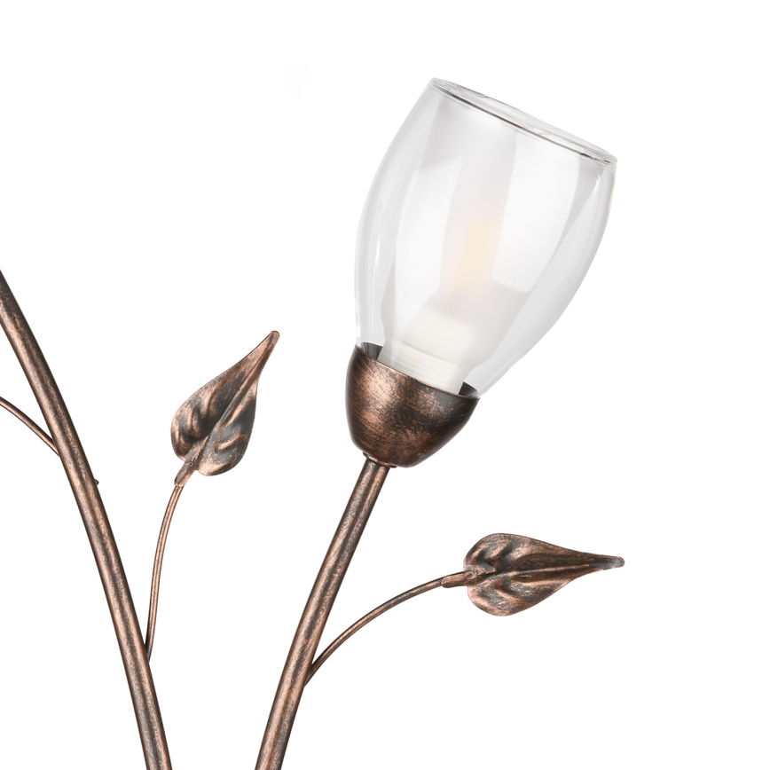 ONLI - Pöytävalaisin LILIANA 2xE14/6W/230V 60 cm