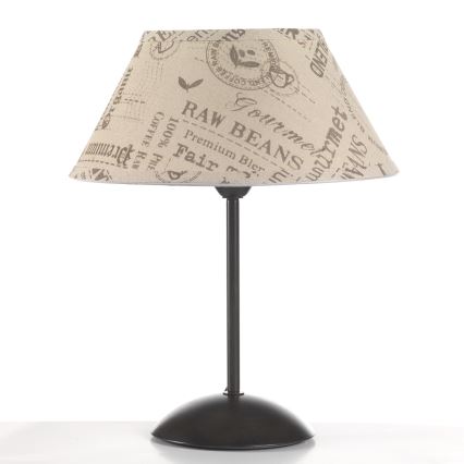 ONLI - Pöytävalaisin MAIDA 1xE27/15W/230V 38 cm ruskea