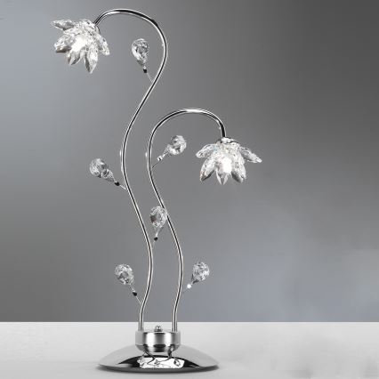 ONLI - Pöytävalaisin NINFEA 2xG9/6W/230V 80 cm