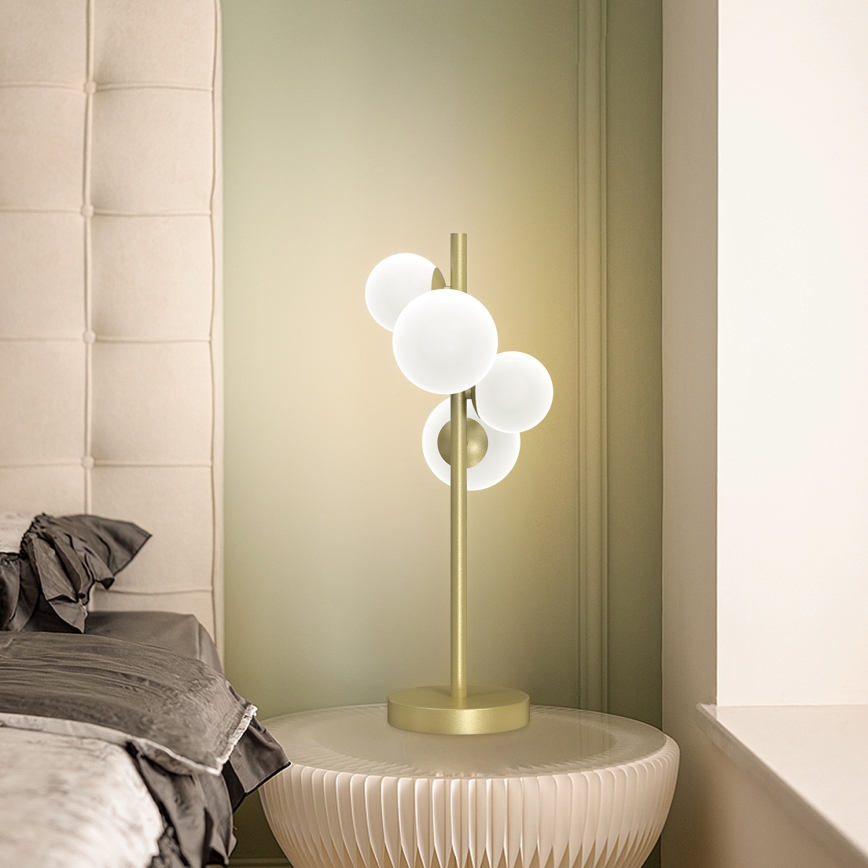 ONLI - Pöytävalaisin PALOMA 4xG9/10W/230V 48 cm kulta