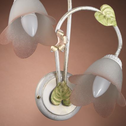 ONLI - Seinävalaisin BOTTON DORO 2xE14/6W/230V