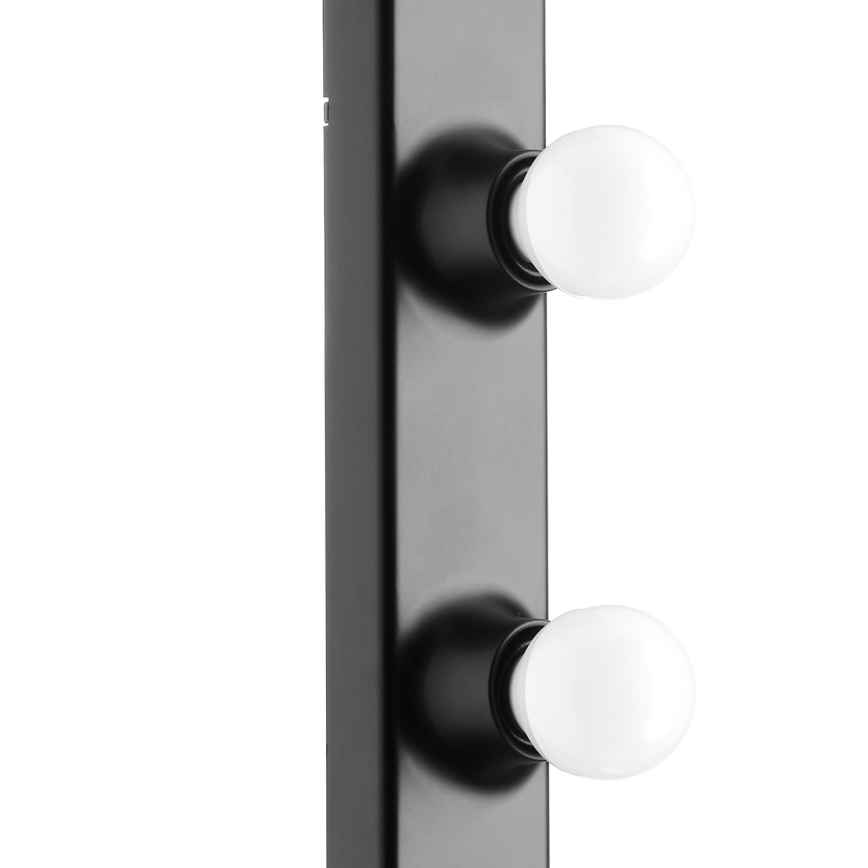 ONLI - Seinävalaisin HOLLYWOOD 5xE14/6W/230V musta