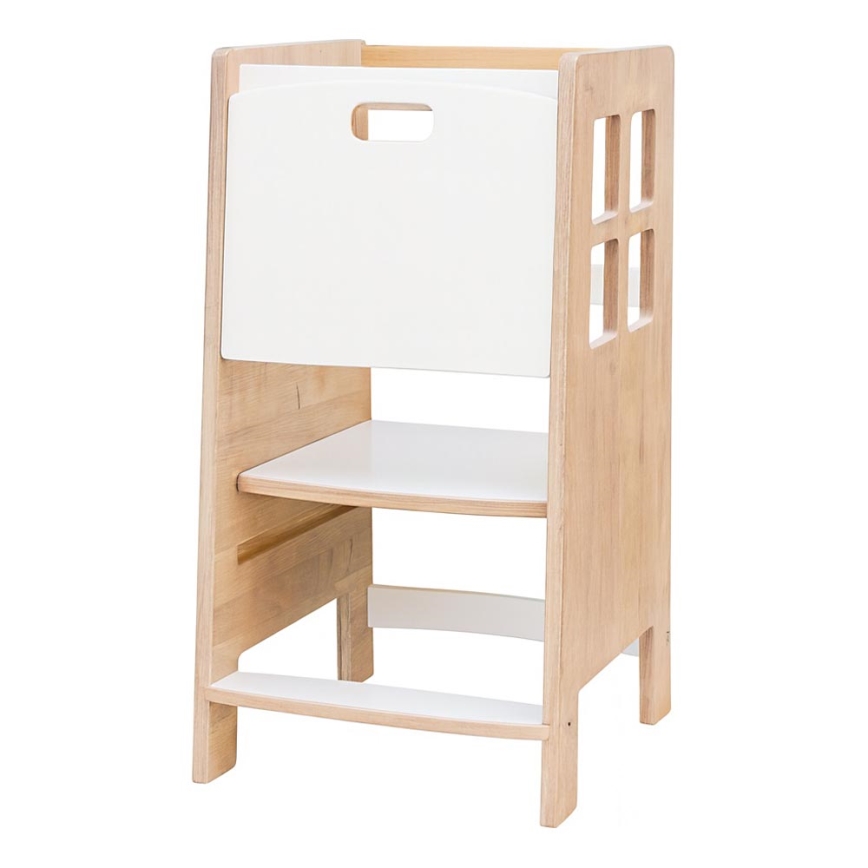 Oppimistorni KULE 90x50 cm ruskea/valkoinen