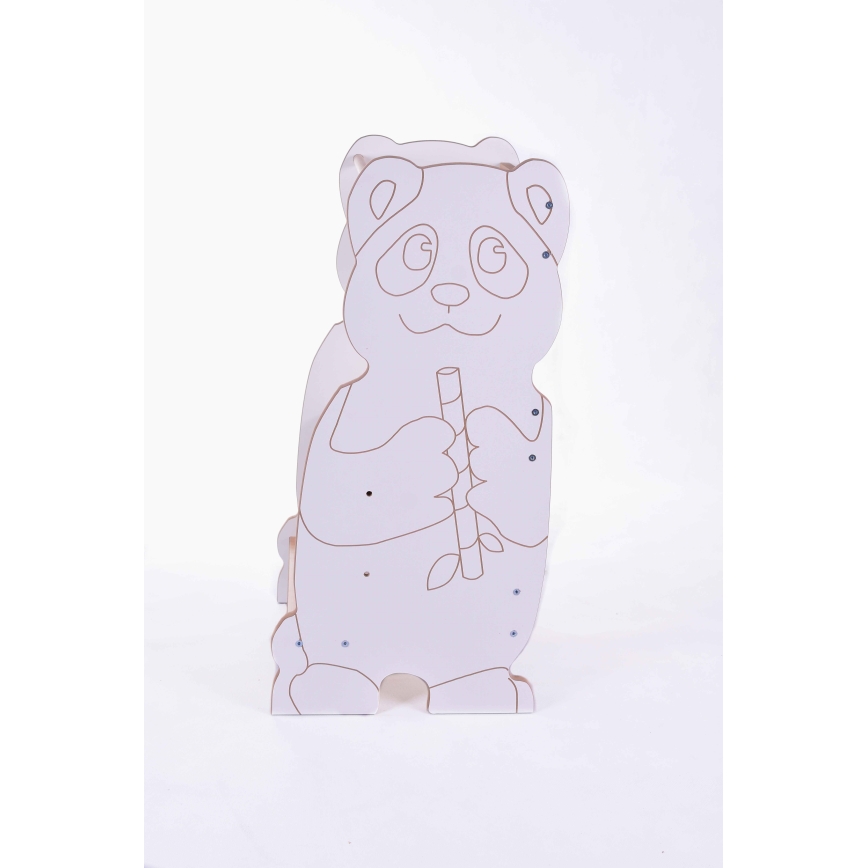 Oppimistorni PANDA valkoinen/vaahtera