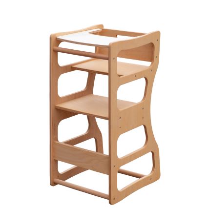 Oppimistorni TWINN 83 x 45 cm ruskea