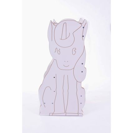 Oppimistorni UNICORN valkoinen/vaahtera