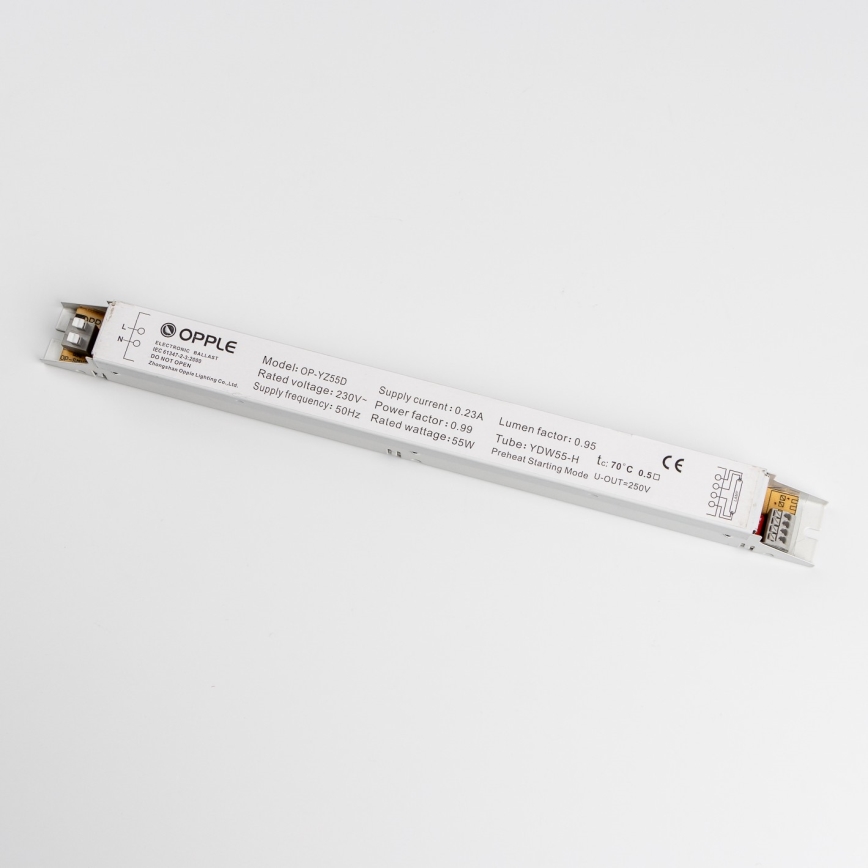 OPPLE 03309 - Sähköinen liitäntälaite loistelampulle PLH V2.0 55W YZ 55D