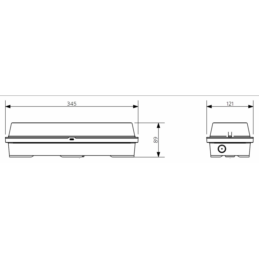 Opple 26277 - LED Kestävä valo ECOMAX LED/5W/230V IP65