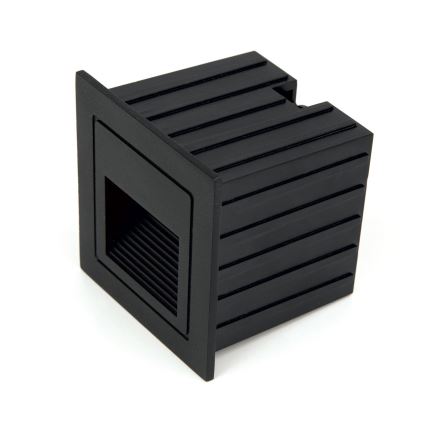 LED Sisäänrakennettu valo LORO LED/2W/230V IP65 musta