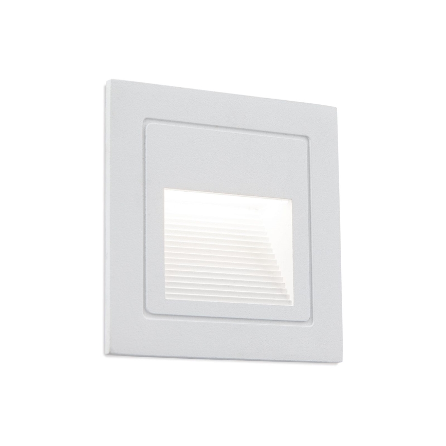 LED Sisäänrakennettu valo LORO LED/2W/230V IP65 valkoinen