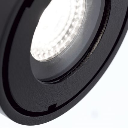 LED Himmennettävä kylpyhuone kohdevalo HARVEY LED/15W/230V IP65 musta