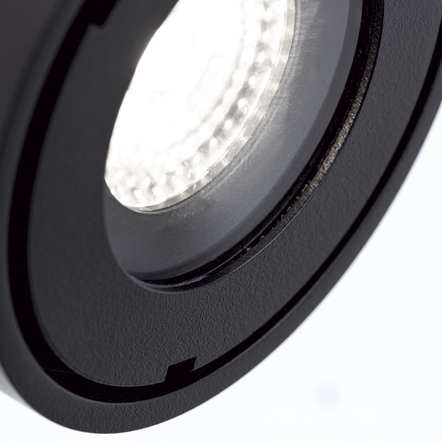 LED Himmennettävä kylpyhuone kohdevalo HARVEY LED/15W/230V IP65 musta