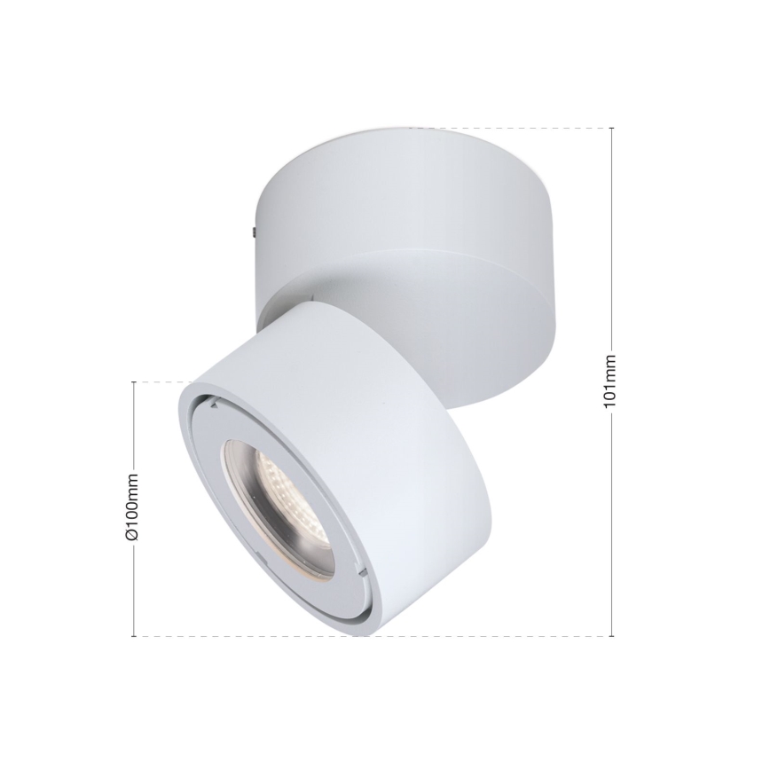 LED Himmennettävä kylpyhuone kohdevalo HARVEY LED/15W/230V IP65 valkoinen