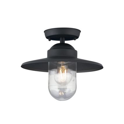 Kiinnitettävä kattokruunu ulkokäyttöön EDWARD 1xE27/60W/230V IP44 musta