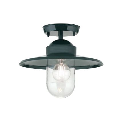 Kiinnitettävä kattokruunu ulkokäyttöön EDWARD 1xE27/60W/230V IP44 vihreä