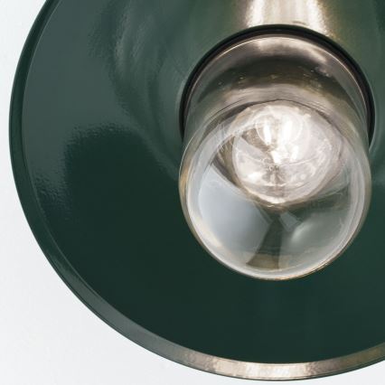 Kiinnitettävä kattokruunu ulkokäyttöön EDWARD 1xE27/60W/230V IP44 vihreä