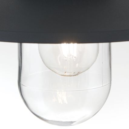 Ulkoriippuvalaisin EDWARD 1xE27/60W/230V IP44 musta