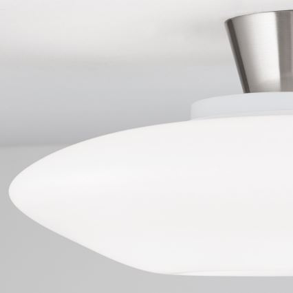 Kattovalo BLANC 2xE27/60W/230V halkaisija 49 cm mattakromi