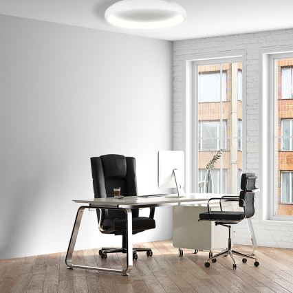 Himmennettävä LED-kattovalaisin VENUS LED/50W/230V halkaisija 61 cm valkoinen