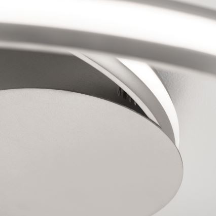 LED himmennettävä kattovalaisin CIRCUS LED/30W/230V hopea