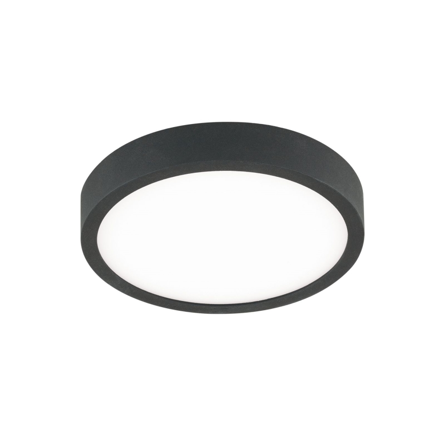 LED-kattovalaisin BULLY LED/12W/230V halkaisija 14 cm musta