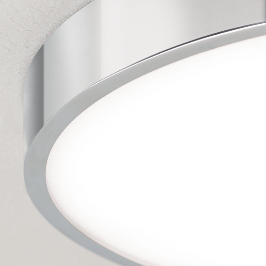 LED-kattovalaisin BULLY LED/28W/230V halkaisija 28 cm kiiltävä kromi