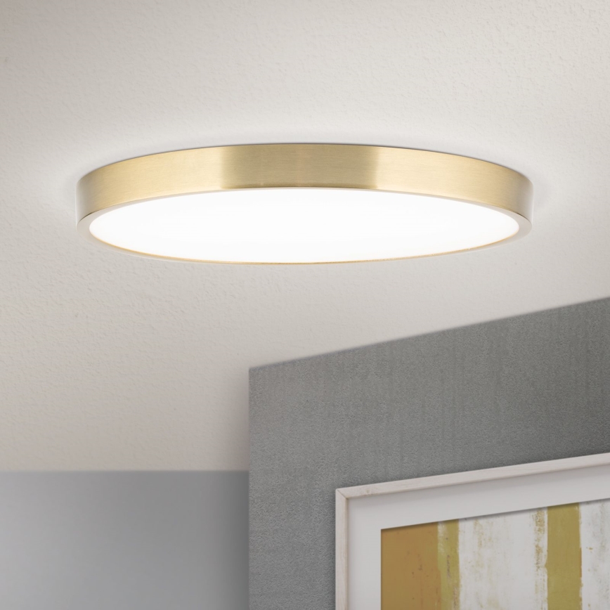 LED-kattovalaisin BULLY LED/28W/230V halkaisija 28 cm kulta