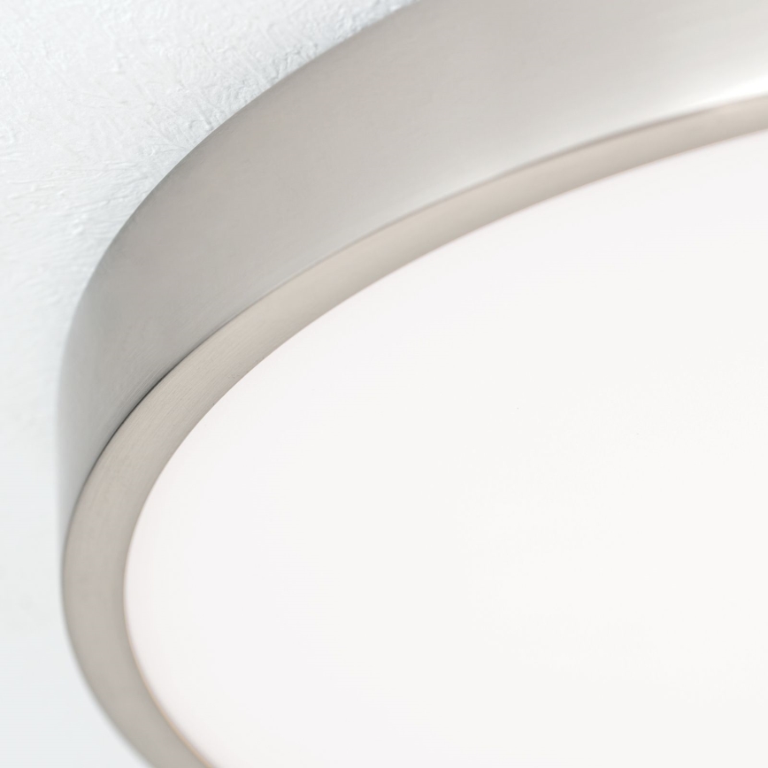 LED-kattovalaisin BULLY LED/28W/230V halkaisija 28 cm mattakromi
